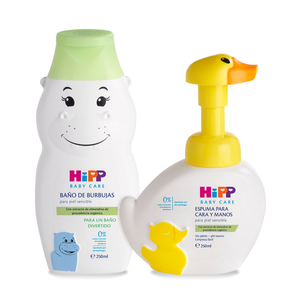 HiPP Multipack - Espuma para Cara y Manos y Baño de Burbujas